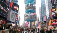 Times Square pode ganhar torre com redes e árvores