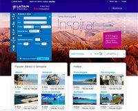 Latam Travel (ex-Tam Viagens) tem novo site