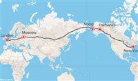 Nova rodovia poderá ligar Londres a Nova York Nova rodovia poderá ligar Londres a Nova York