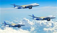 Embraer paga US$ 470 milhões por chapas de novos jatos Embraer paga US$ 470 milhões por chapas de novos jatos