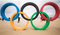 Copacabana ganha aros olímpicos; confira