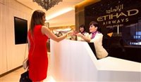Etihad Partners terá check-in e embarque prioritário Etihad Partners terá check-in e embarque prioritário