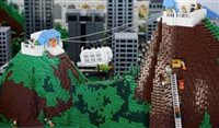 Rio terá maquete de 947 mil peças de Lego; fotos