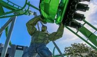 Universal reabre montanha-russa do Hulk; confira Universal reabre montanha-russa do Hulk; confira