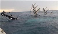 Navio com turistas naufraga em Antalya, na Turquia