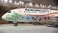 Aeromexico apresenta exterior do seu B787-9; veja fotos