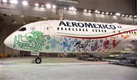 Aeromexico apresenta exterior do seu B787-9; veja fotos Aeromexico apresenta exterior do seu B787-9; veja fotos