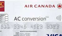 Air Canada lança cartão para gastos em 10 moedas