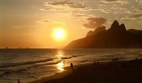 Veja belas imagens do melhor pôr do sol do Rio de Janeiro