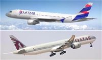 Empresa aérea árabe finaliza compra de 10% da Latam