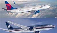 Delta e Aeromexico iniciam acordo de cooperação