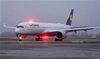 Primeiro A350-900 da Lufthansa desembarca em Munique