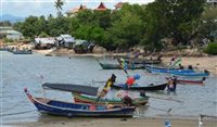 Enchentes no sul da Tailândia atingem hotéis e resorts