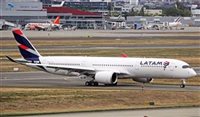 Latam vai arrendar 4 novos A350 para Qatar Airways