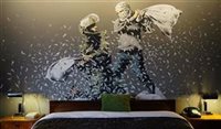 Com “pior vista do mundo”, artista abre hotel na Palestina