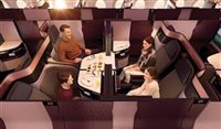 Novas configurações de cabines favorecem socialização nos voos