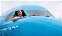 Rei da Holanda também co-pilota aviões da KLM
