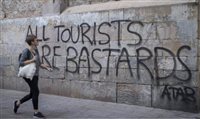 Manifestação contra o 'Turismo de massa' é feita na Espanha