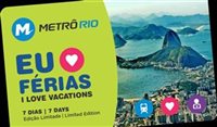 Metrô do Rio dará 70% de desconto nas férias