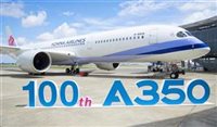 China Airlines recebe centésimo A350 XWB