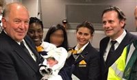 Bebê nasce durante voo da Lufthansa; veja detalhes Bebê nasce durante voo da Lufthansa; veja detalhes