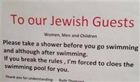Hotel suíço com placa antissemita é criticado; entenda