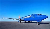 Southwest Airlines inicia operações com Boeing 737 Max 8
