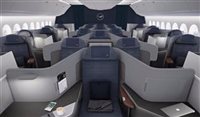 Lufthansa lança nova classe executiva; cama terá 2,2 metros