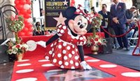 Minnie Mouse recebe estrela na Calçada da Fama