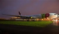 Airbus divulga vídeo da pintura do 1º Tap A330-900neo