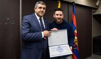 Messi é nomeado embaixador do Turismo Responsável pela OMT