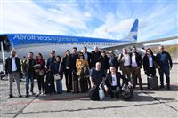 Aerolíneas Argentinas leva parceiros do Brasil a Chapelco
