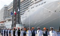 Novo navio da MSC é oficialmente entregue na Itália