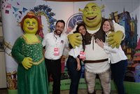Shrek e Fiona 'invadem' o Next BH; confira as fotos