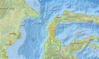 Terremoto e tsunami deixam 844 mortos na Indonésia Terremoto e tsunami deixam 844 mortos na Indonésia