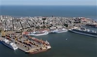 Montevidéu, no Uruguai, receberá 108 navios na temporada