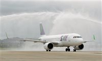 Low cost Sky Airline estreia rota entre Chile e Galeão (RJ) Low cost Sky Airline estreia rota entre Chile e Galeão (RJ)