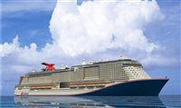 Carnival Cruise promove cerimônia para nova linha de navio