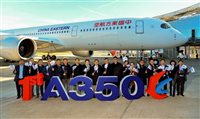 China Eastern Airlines recebe seu primeiro A350-900