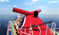 Carnival terá montanha-russa em navio que estreia em 2020