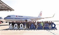 Airbus entrega 400ª aeronave da família A320 montada na Ásia