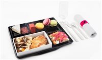 Air France lança menu especial para voos longos Air France lança menu especial para voos longos