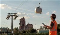 Disney testa teleférico que ligará parques e resorts