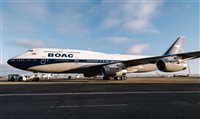 British Airways apresenta pintura retrô para Boeing 747