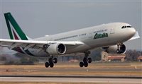 Alitalia cresce 5,9% na receita de passageiros em abril Alitalia cresce 5,9% na receita de passageiros em abril
