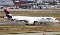 Latam Brasil anuncia a retirada de onze aeronaves A350