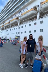 Costa Favolosa recebe 37 profissionais do Brasil no Norte da Europa Costa Favolosa recebe 37 profissionais do Brasil no Norte da Europa