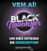 Rextur Advance promove Black November com ofertas diárias