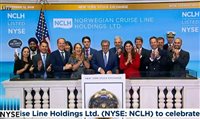 NCLH celebra o novo Norwegian Encore na Bolsa de Nova York