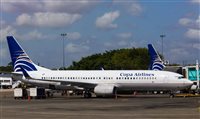 Copa Airlines suspende 80% dos voos em abril